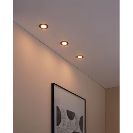 Eglo - ADA 3x LED Stmievateľné kúpeľňové svietidlo  FUEVA-Z  LED/2,8W/230V IP44