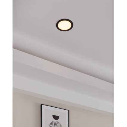 Eglo - LED Stmievateľné kúpeľňové podhľadové svietidlo LED/10,5W/230V 2700-6500K IP44 ZigBee