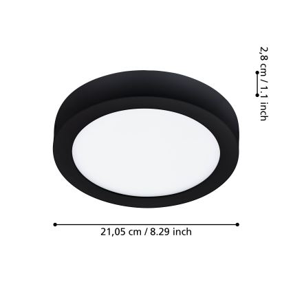 Eglo - LED Stmievateľné kúpeľňové svietidlo LED/16,5W/230V IP44 ZigBee