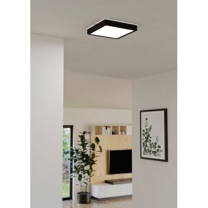 Eglo - LED stmievateľné kúpeľňové stropné svietidlo LED/16,5W/230V IP44 ZigBee 21x21 cm
