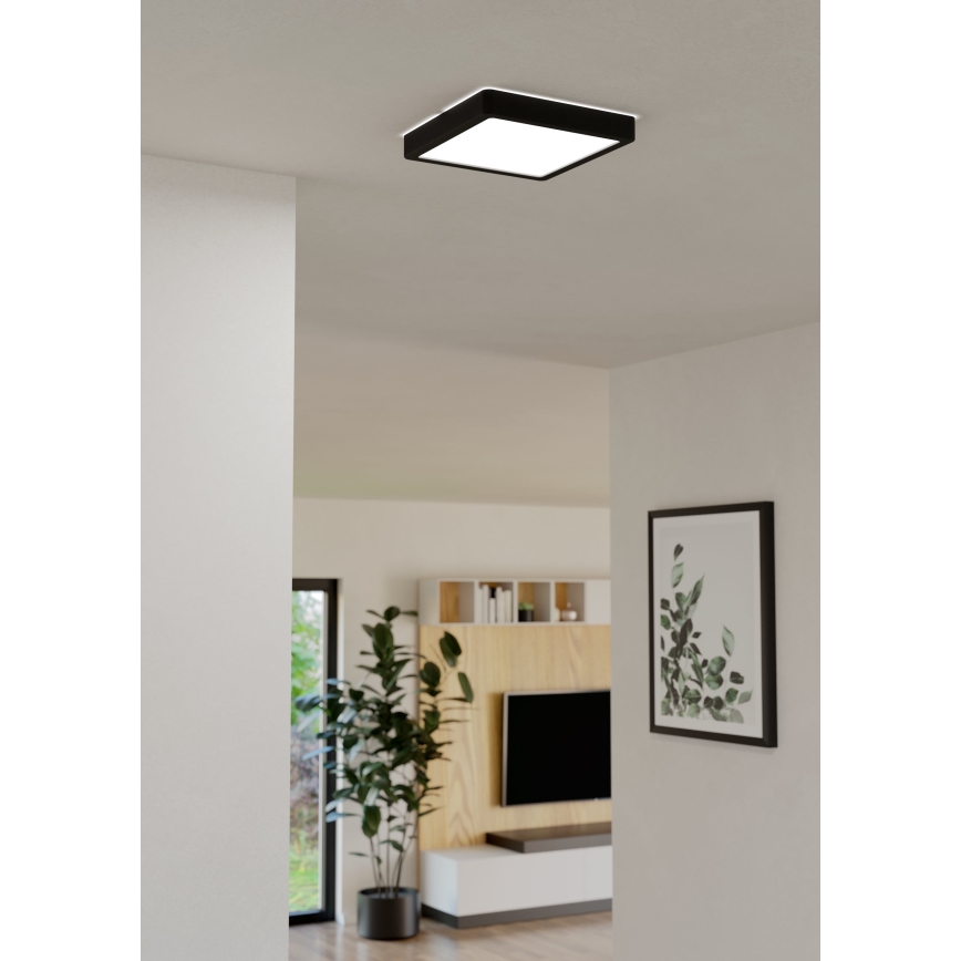 Eglo - LED stmievateľné kúpeľňové stropné svietidlo LED/16,5W/230V IP44 ZigBee 21x21 cm