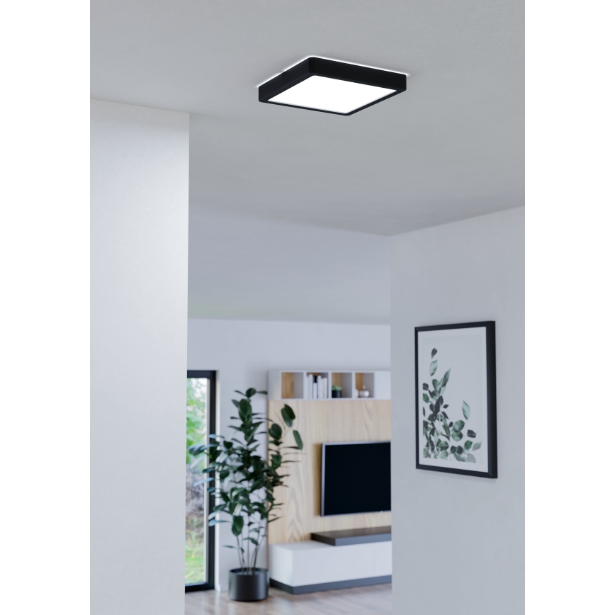 Eglo - LED stmievateľné kúpeľňové stropné svietidlo LED/16,5W/230V IP44 ZigBee 21x21 cm