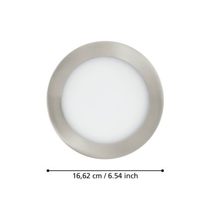 Eglo - LED Stmievateľné kúpeľňové podhľadové svietidlo LED/10,5W/230V IP44 ZigBee