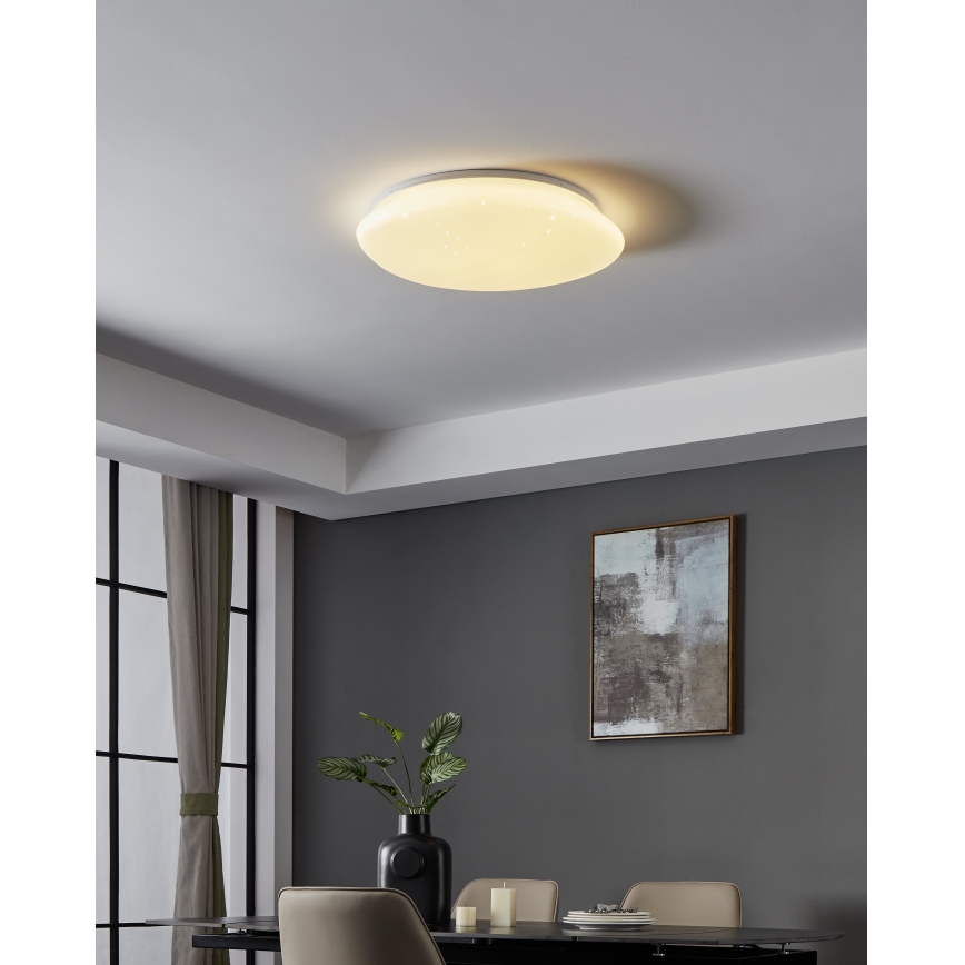 Eglo - LED RGBW Stmievateľné stropné svietidlo LED/33W/230V ZigBee