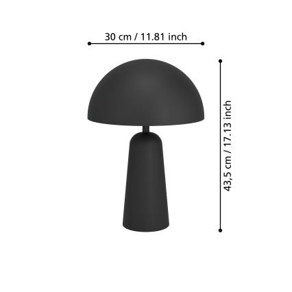 Eglo - Stolná lampa 1xE27/40W/230V