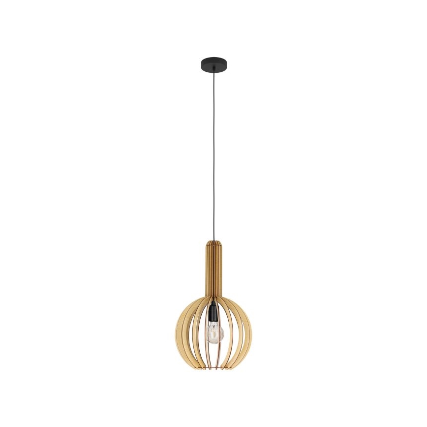 Eglo - Luster na lanku 1xE27/40W/230V pr. 31 cm béžová