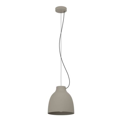 Eglo - Luster na lanku 1xE27/40W/230V šedá