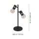Eglo - Stolná lampa 2xE27/10W/230V
