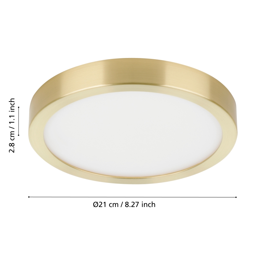 Eglo - LED Stropné svietidlo LED/17W/230V pr. 21 cm