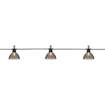Eglo - LED Vonkajšia dekoračná reťaz 12xLED/0,066W/3,2V IP44