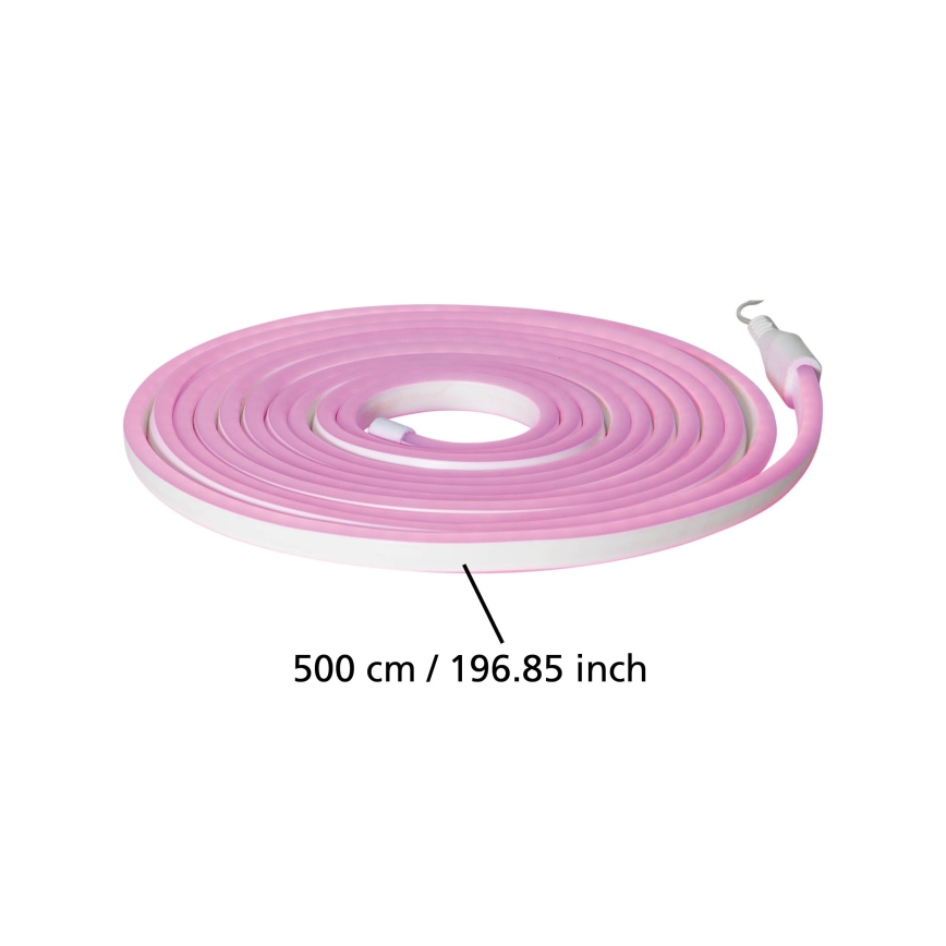 Eglo - LED Pásik LED/96W/24V 5 m IP44 ružová