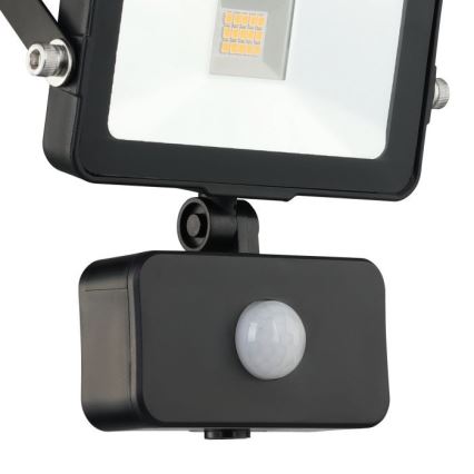 Eglo - LED Solárny reflektor so senzorom 15xLED/0,03W/3,7V 2600 mAh IP44