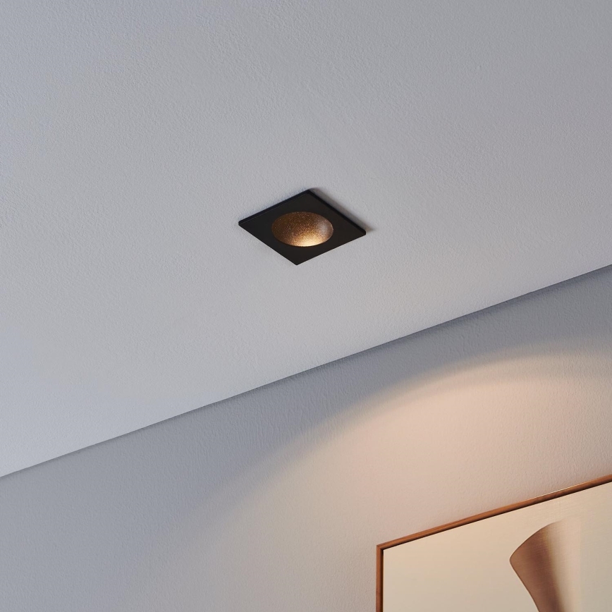 Eglo - LED Schodiskové svietidlo LED/2W/230V 3000K čierna