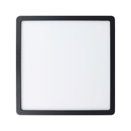 Eglo - LED Kúpeľňové stropné svietidlo LED/20,5W/230V IP44 čierna