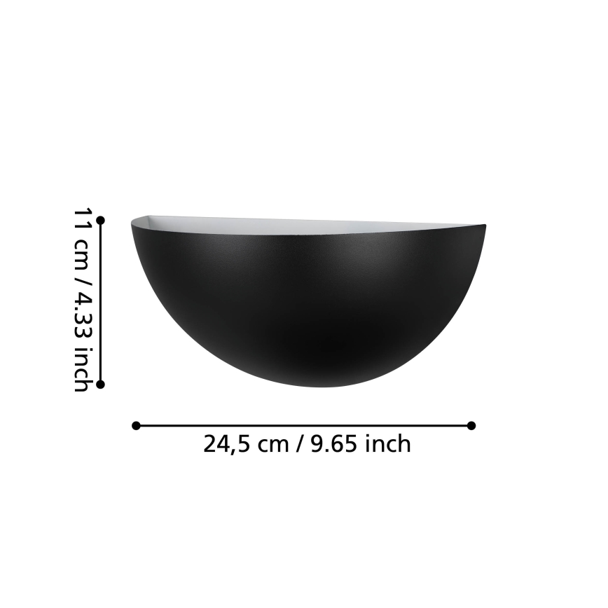 Eglo - Nástenné svietidlo 1xE27/25W/230V