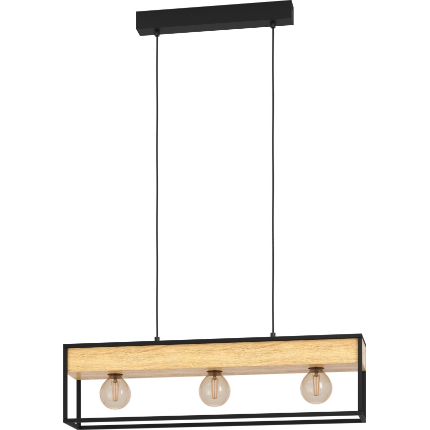 Eglo - Luster na lanku 3xE27/40W/230V