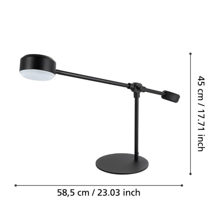 Eglo - LED Stolná lampa LED/6,8W/230V