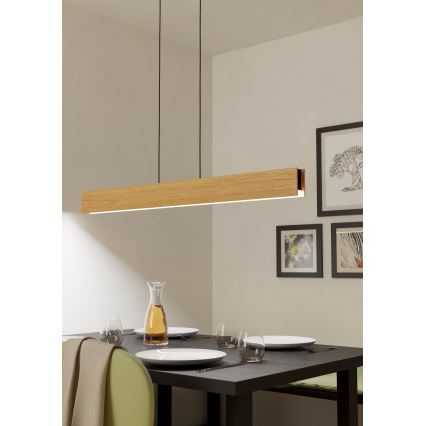 Eglo - LED RGBW Stmievateľný luster na lanku LED/35W/230V 2700-6500K