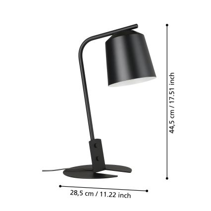 Eglo - Stolná lampa 1xE27/40W/230V