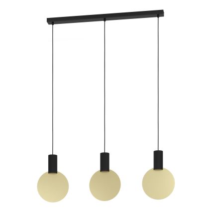 Eglo - LED Luster na lanku 3xGU10/4,5W/230V 3000K