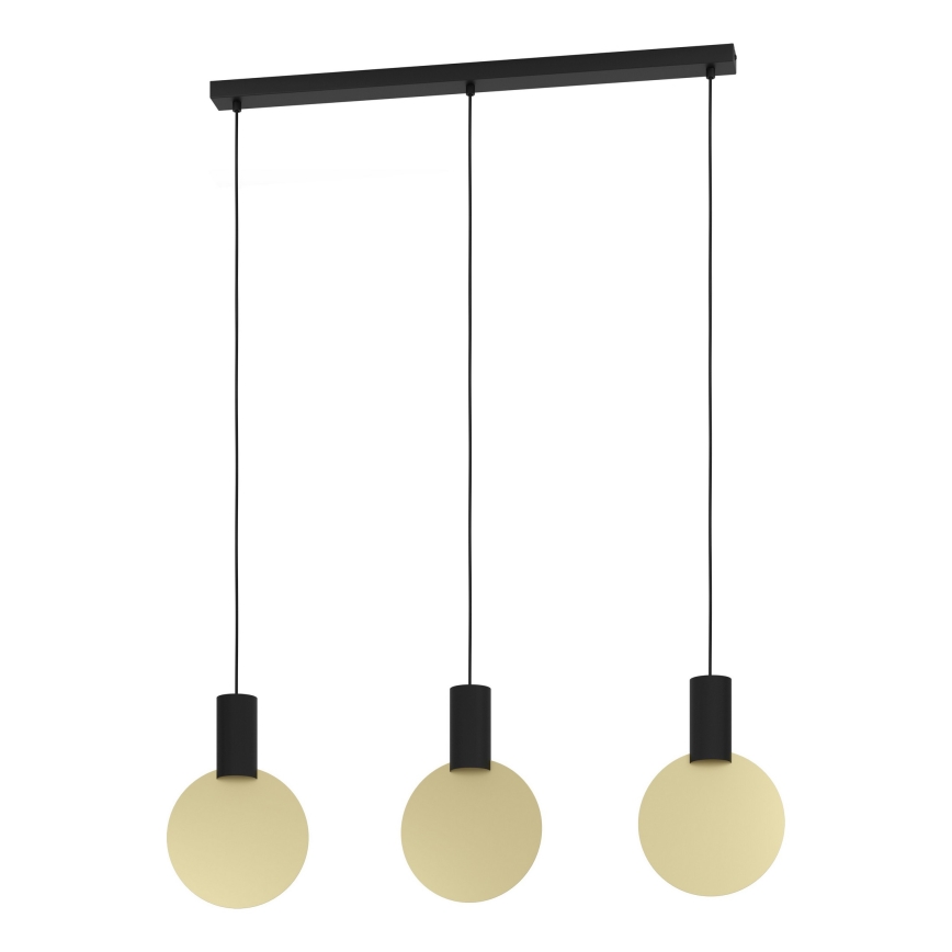 Eglo - LED Luster na lanku 3xGU10/4,5W/230V 3000K