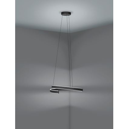 Eglo - LED Stmievateľný luster na lanku LED/42,5W/230V 3000-6500K