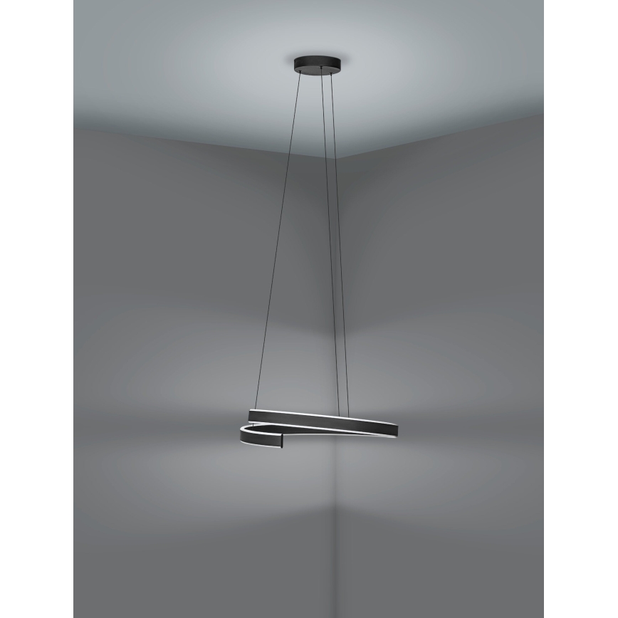 Eglo - LED Stmievateľný luster na lanku LED/42,5W/230V 3000-6500K