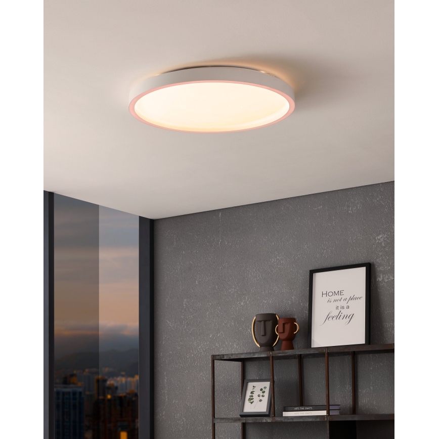 Eglo - LED RGBW Stmievateľné stropné svietidlo LED/34,5W/230V 2700-6500K