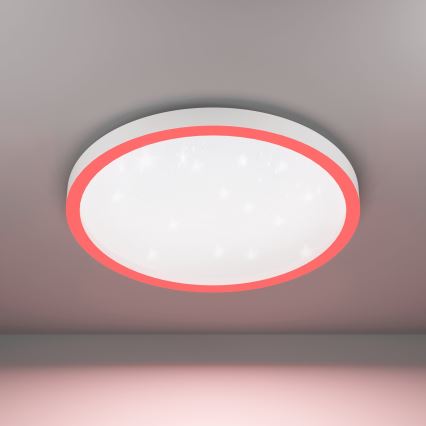 Eglo - LED RGBW Stmievateľné stropné svietidlo LED/34,5W/230V 2700-6500K