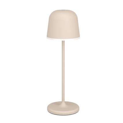 Eglo - LED Stmievateľná vonkajšia nabíjacia lampa LED/2,2W/5V 1800 mAh béžová IP54