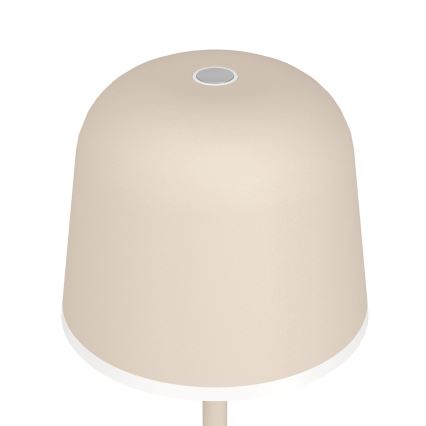 Eglo - LED Stmievateľná vonkajšia nabíjacia lampa LED/2,2W/5V 1800 mAh béžová IP54