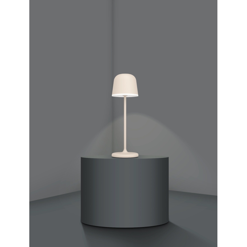 Eglo - LED Stmievateľná vonkajšia nabíjacia lampa LED/2,2W/5V 1800 mAh béžová IP54