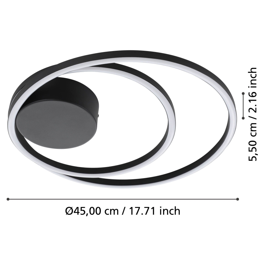 Eglo - LED Stropné svietidlo LED/36W/230V