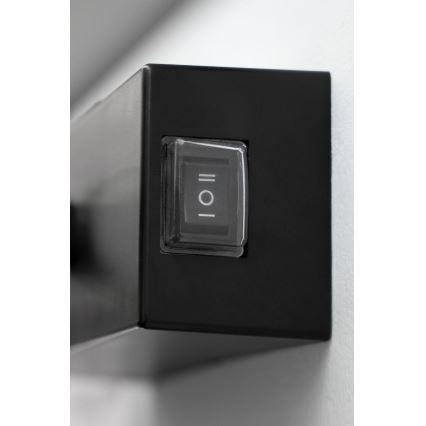 Eglo - LED Kúpeľňové osvetlenie zrkadla LED/5W/230V IP44 čierna