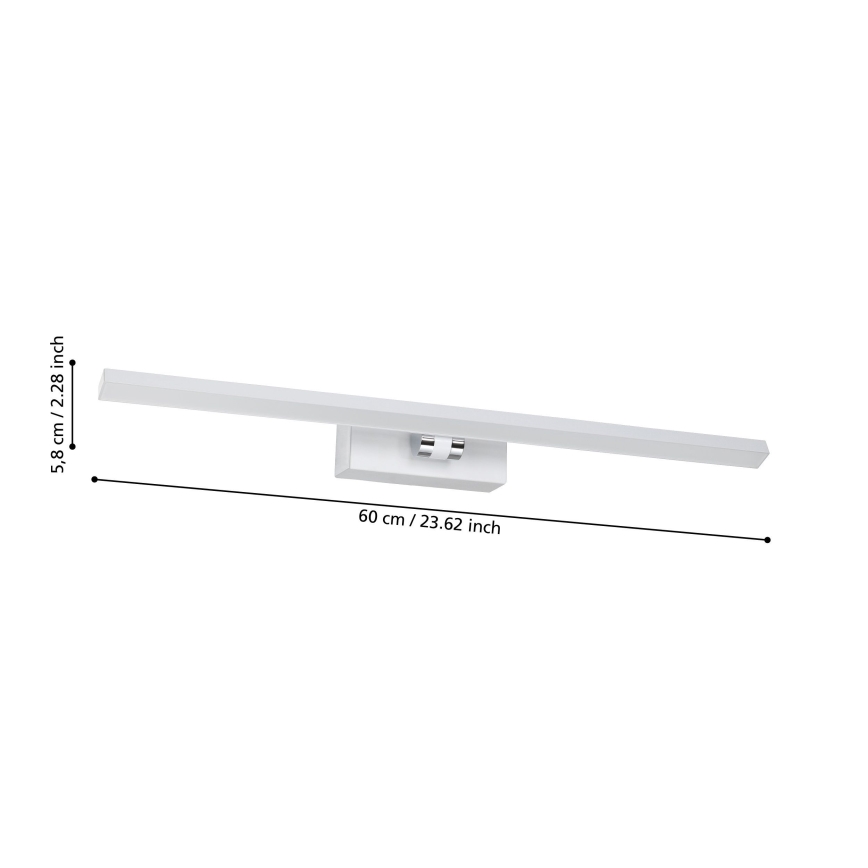 Eglo - LED Kúpeľňové osvetlenie zrkadla LED/5W/230V IP44 biela