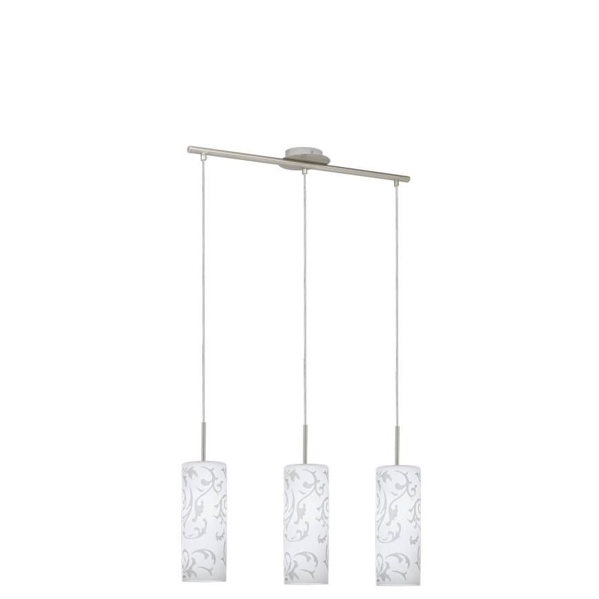 EGLO 90048 - Luster závesný AMADORA 3xE27/60W