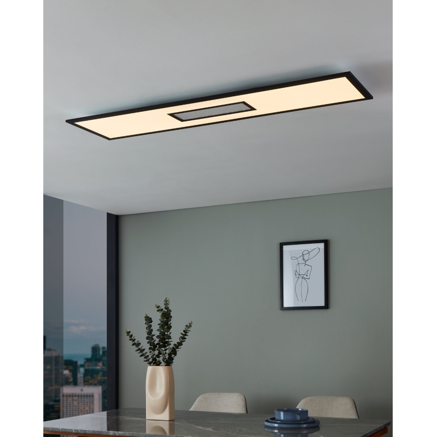 Eglo - LED RGBW Stmievateľný prisadený panel LED/35W/230V + diaľkové ovládanie