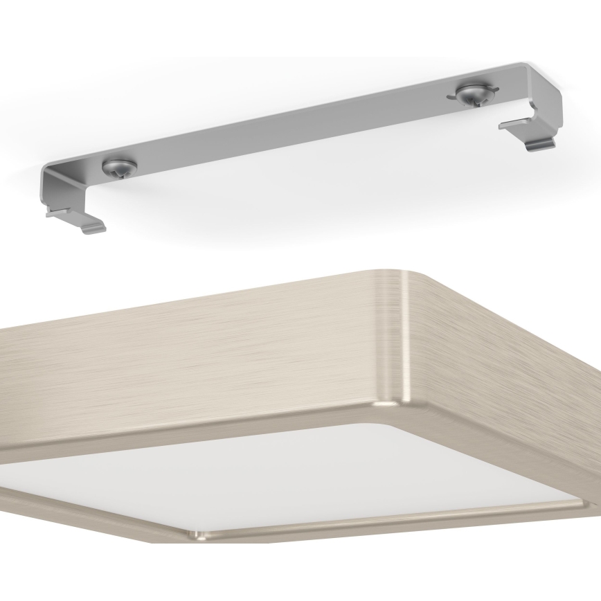 Eglo - LED Stmievateľné stropné svietidlo LED/11W/230V matný chróm