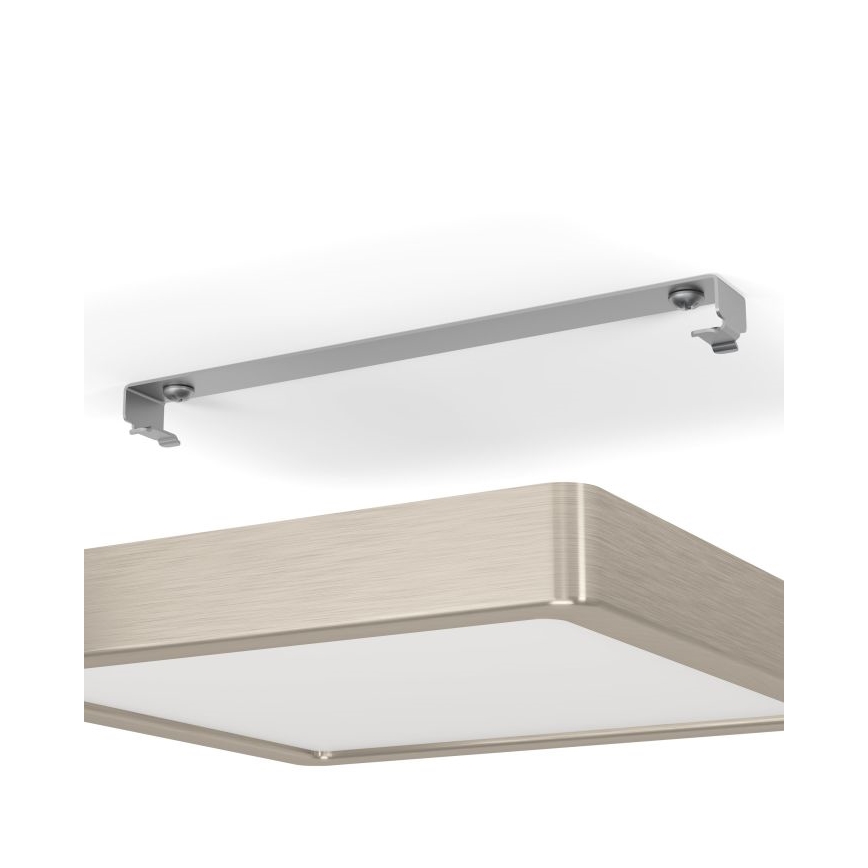 Eglo - LED Stmievateľné stropné svietidlo LED/17W/230V matný chróm