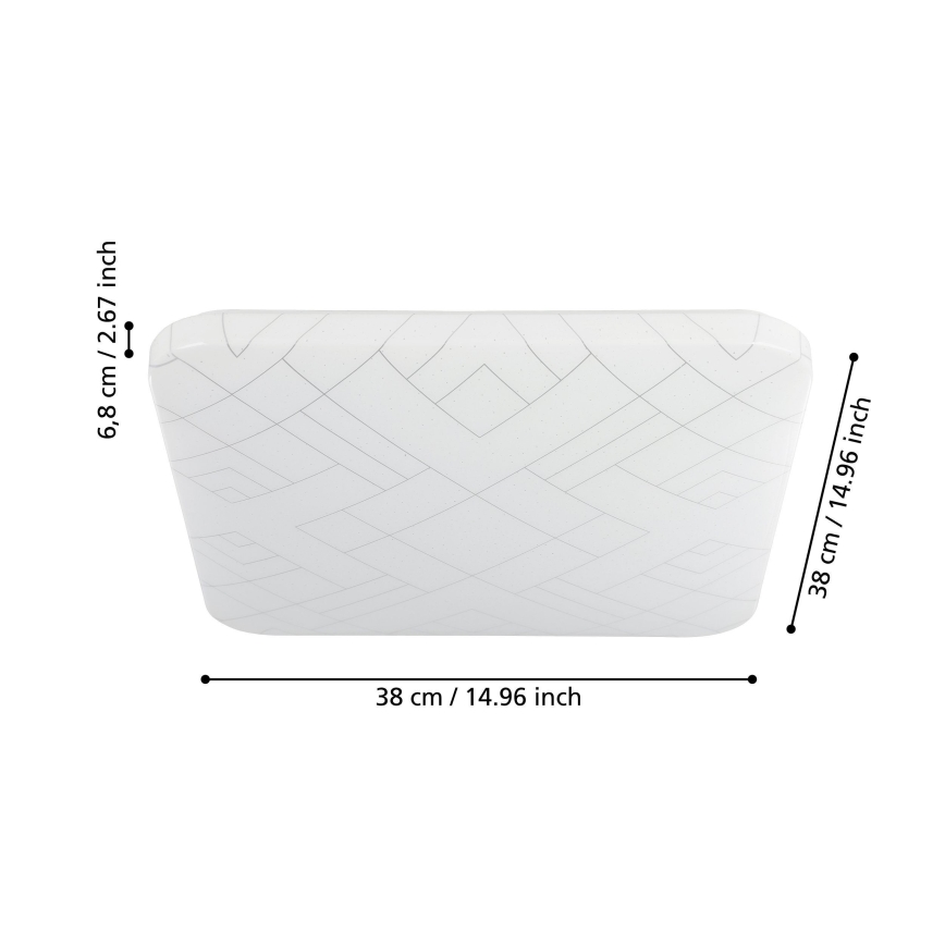 Eglo - LED Stropné svietidlo LED/19,5W/230V
