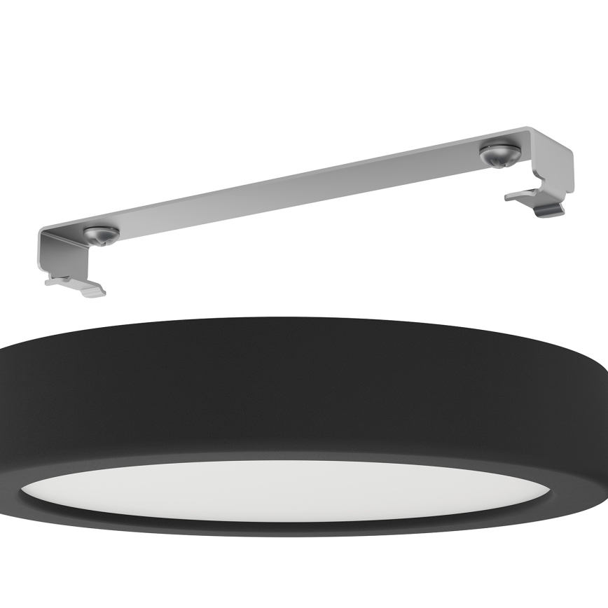 Eglo - LED kúpeľňové stropné svietidlo LED/11W/230V IP44 čierna pr. 16 cm