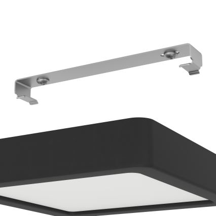 Eglo - LED Kúpeľňové stropné svietidlo LED/11W/230V IP44 čierna