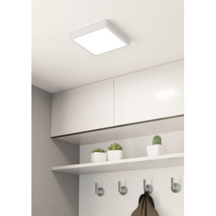 Eglo - LED Kúpeľňové stropné svietidlo LED/17W/230V IP44 biela