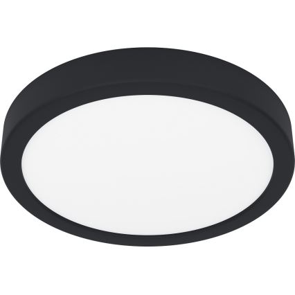 Eglo - LED Kúpeľňové stropné svietidlo LED/17W/230V čierna IP44