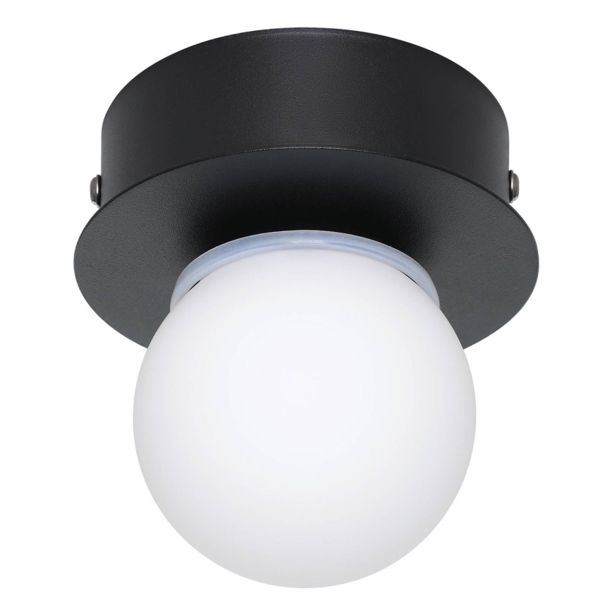 Eglo - LED Kúpeľňové stropné svietidlo LED/3,3W/230V IP44 čierna