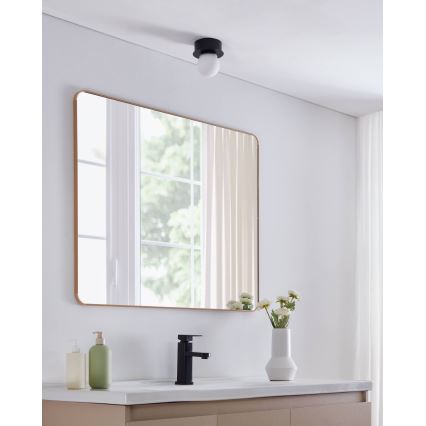 Eglo - LED Kúpeľňové stropné svietidlo LED/3,3W/230V IP44 čierna