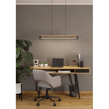Eglo - LED RGBW Stmievateľný luster na lanku LED/34W/230V 2700-6500K