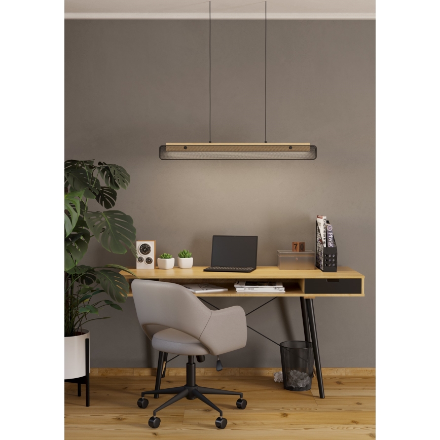 Eglo - LED RGBW Stmievateľný luster na lanku LED/34W/230V 2700-6500K