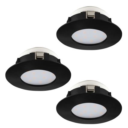 Eglo - ADA 3x LED Kúpeľňové podhľadové svietidlo PINEDA LED/4,9W/230V IP44