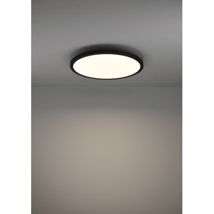 Eglo - LED Stmievateľné stropné svietidlo LED/33,5W/230V pr. 45 cm čierna